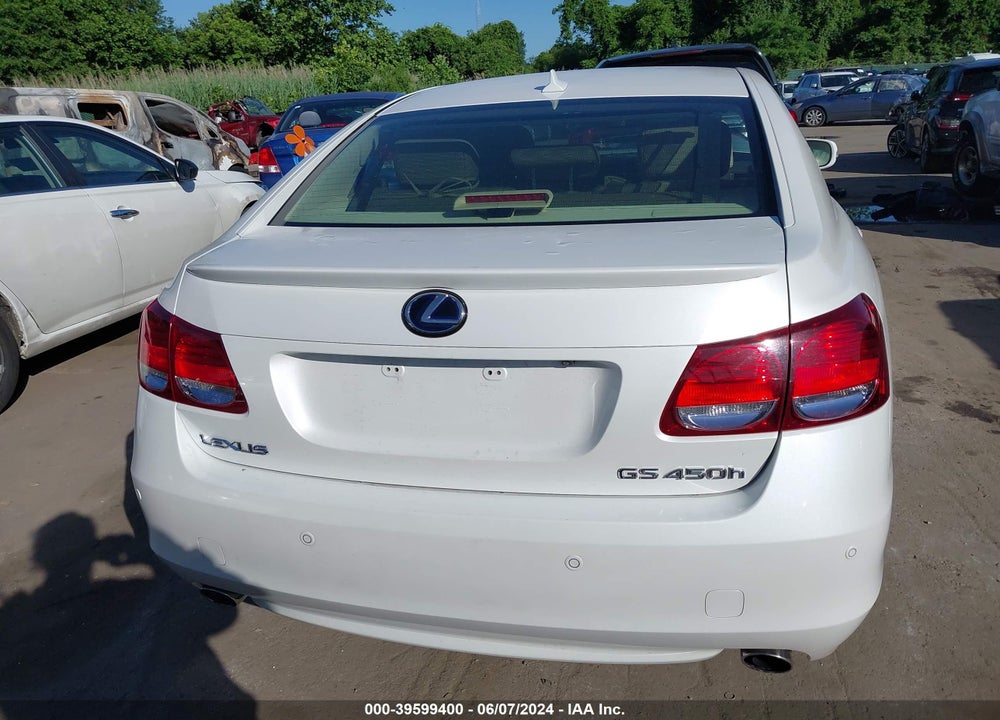 2008 LEXUS GS 450H VIN: JTHBC96S185017478