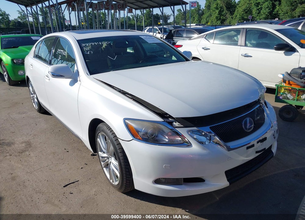 2008 LEXUS GS 450H VIN: JTHBC96S185017478