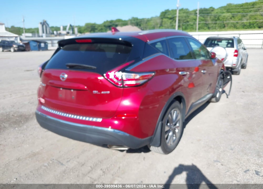 2018 NISSAN MURANO SL VIN: 5N1AZ2MHXJN138621