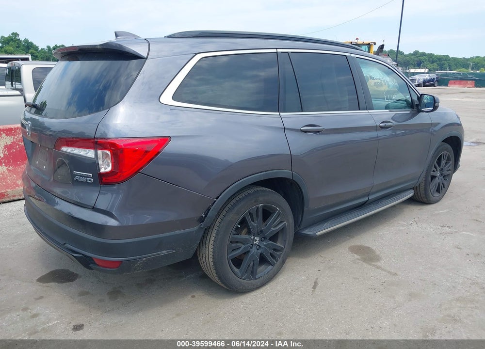 2021 HONDA PILOT AWD SPECIAL EDITION VIN: 5FNYF6H21MB020811