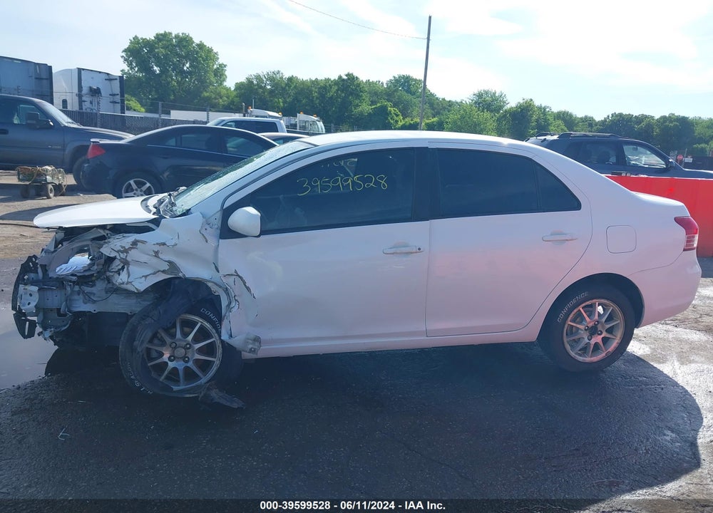 2012 TOYOTA YARIS VIN: JTDBT4K39C1417520