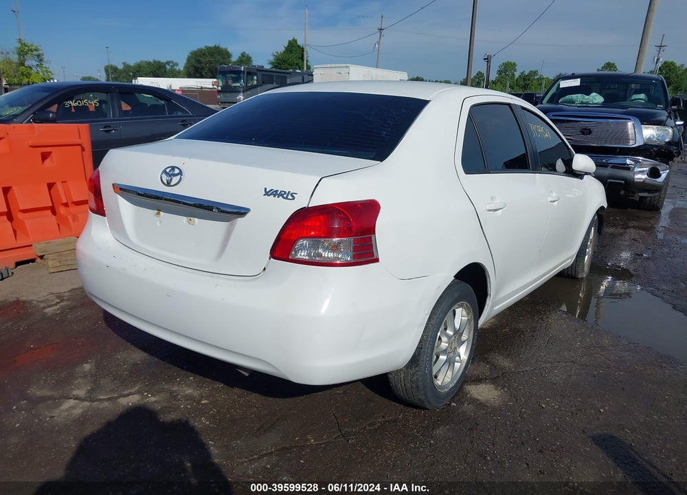 2012 TOYOTA YARIS VIN: JTDBT4K39C1417520