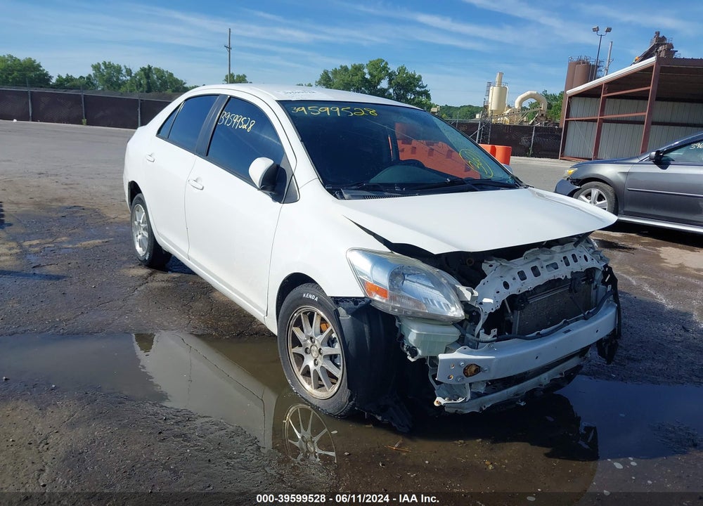 2012 TOYOTA YARIS VIN: JTDBT4K39C1417520
