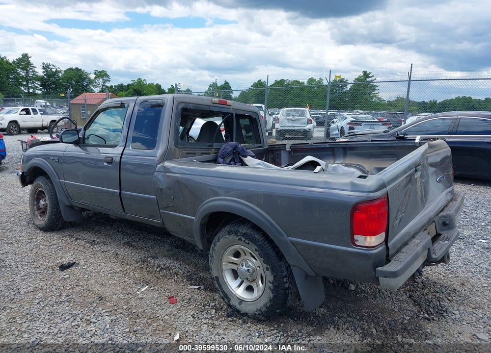2000 FORD RANGER XLT VIN: 1FTZR15X9YTA57395