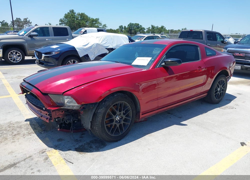 2014 FORD MUSTANG V6 VIN: 1ZVBP8AM9E5299189