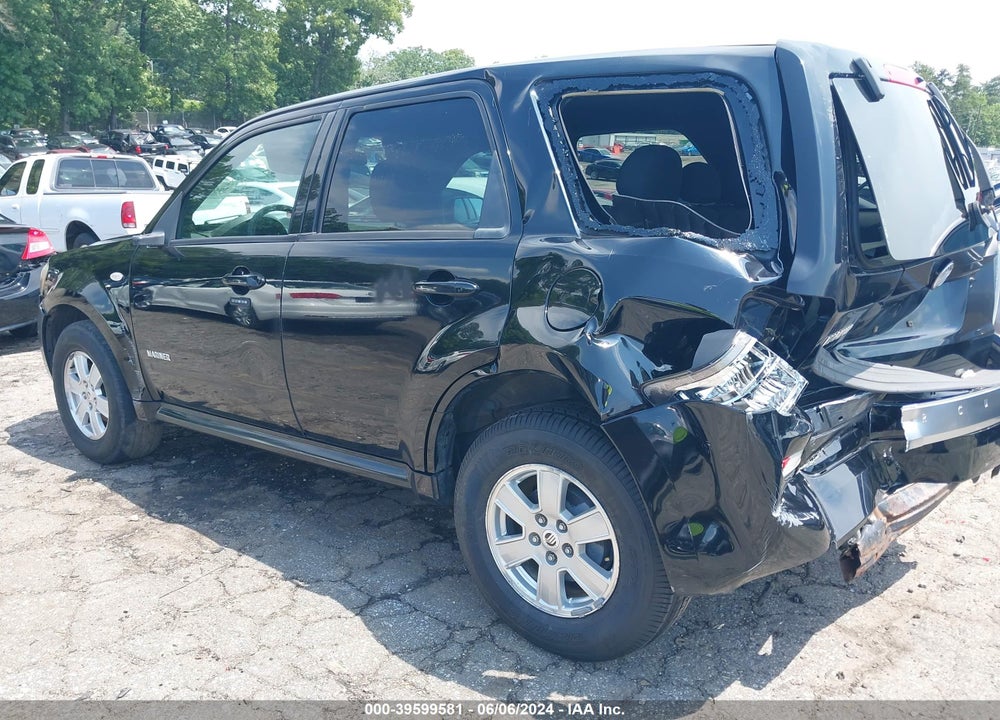 2008 MERCURY MARINER I4 VIN: 4M2CU81ZX8KJ30407