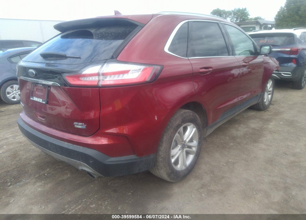 2019 FORD EDGE SEL VIN: 2FMPK4J98KBB09378