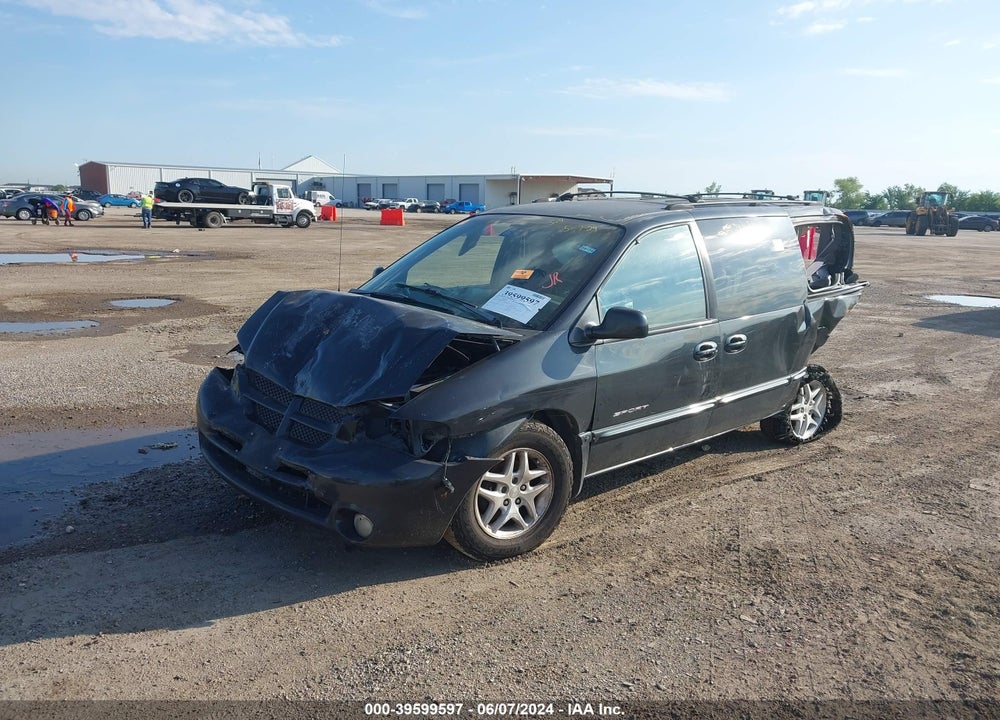 2000 DODGE GRAND CARAVAN SE VIN: 1B4GP44L2YB524107