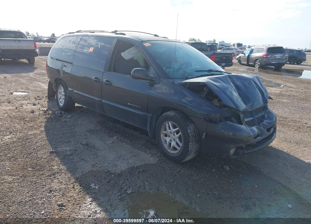 2000 DODGE GRAND CARAVAN SE VIN: 1B4GP44L2YB524107