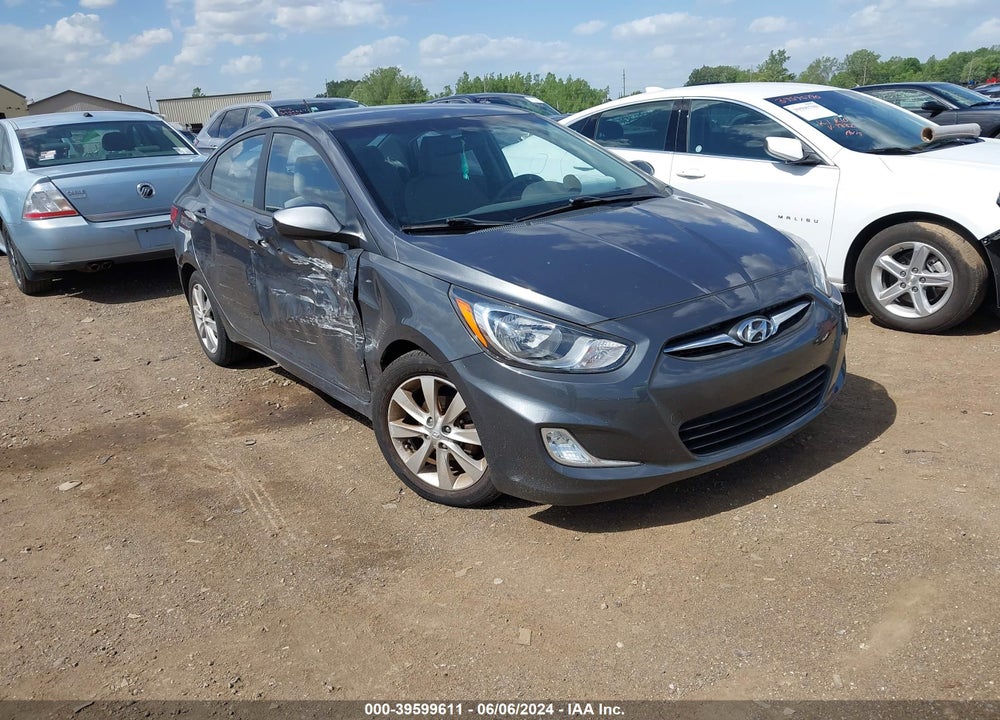 2012 HYUNDAI ACCENT VIN: KMHCU4AE8CU261923