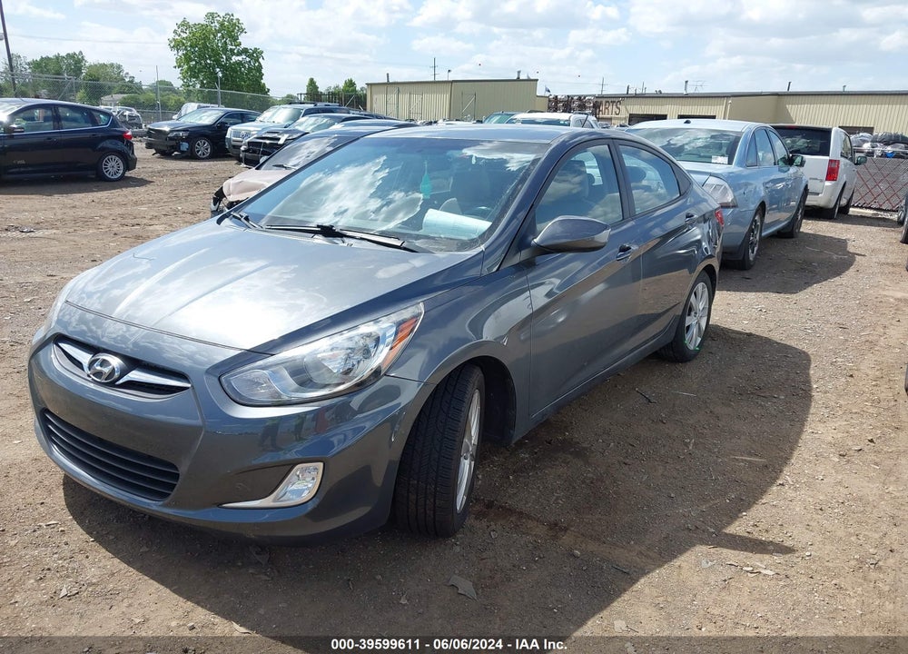 2012 HYUNDAI ACCENT VIN: KMHCU4AE8CU261923