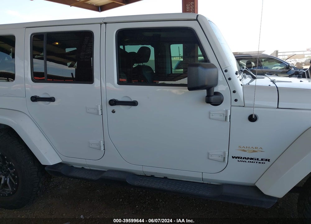 2015 JEEP WRANGLER UNLIMITED SAHARA VIN: 1C4BJWEG3FL531585