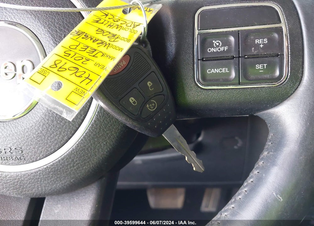 2015 JEEP WRANGLER UNLIMITED SAHARA VIN: 1C4BJWEG3FL531585