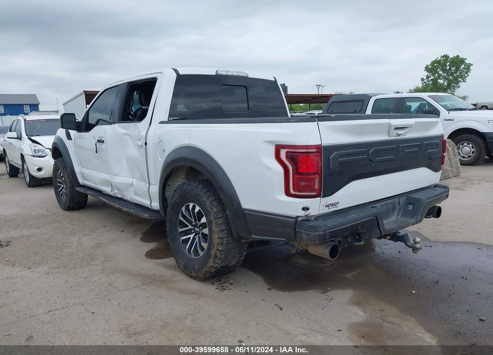 2020 FORD F-150 RAPTOR VIN: 1FTFW1RG3LFB48272