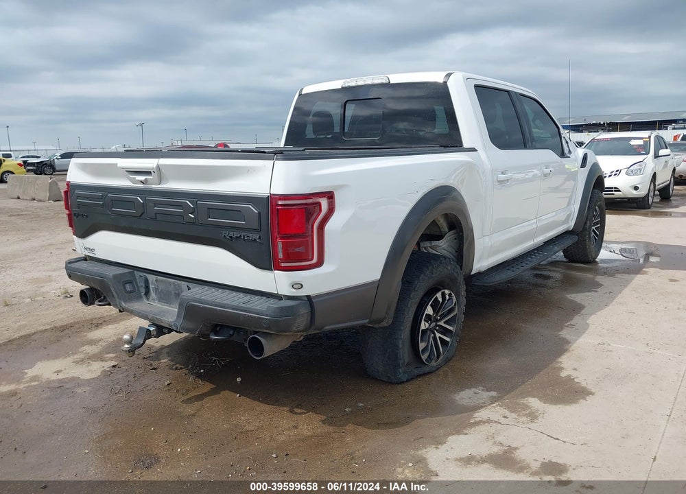 2020 FORD F-150 RAPTOR VIN: 1FTFW1RG3LFB48272