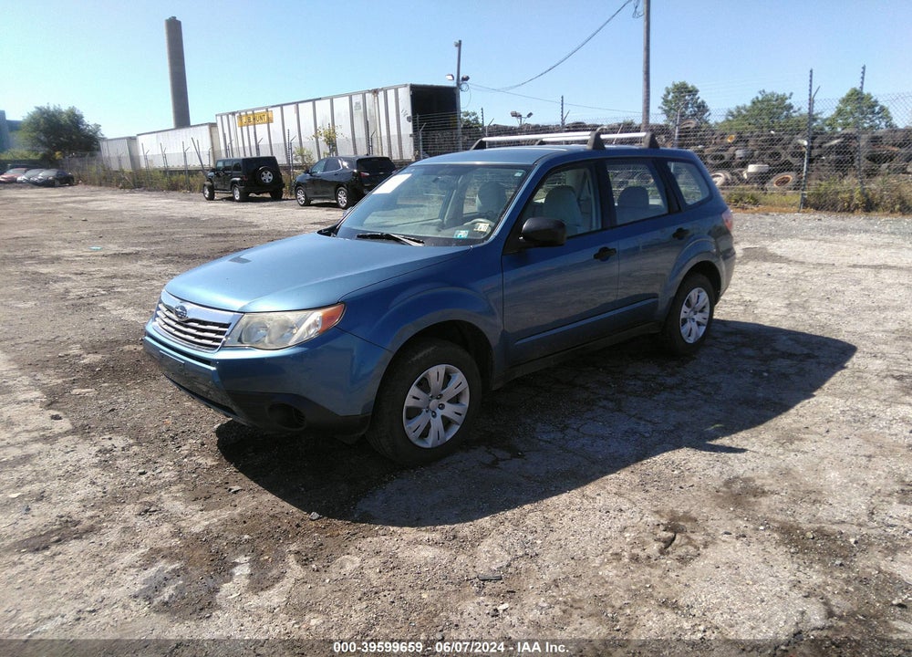 2010 SUBARU FORESTER 2.5X VIN: JF2SH6ACXAG751209