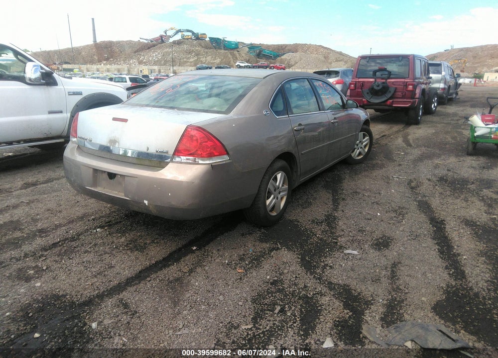 2007 CHEVROLET IMPALA LS VIN: 2G1WB58K879352758