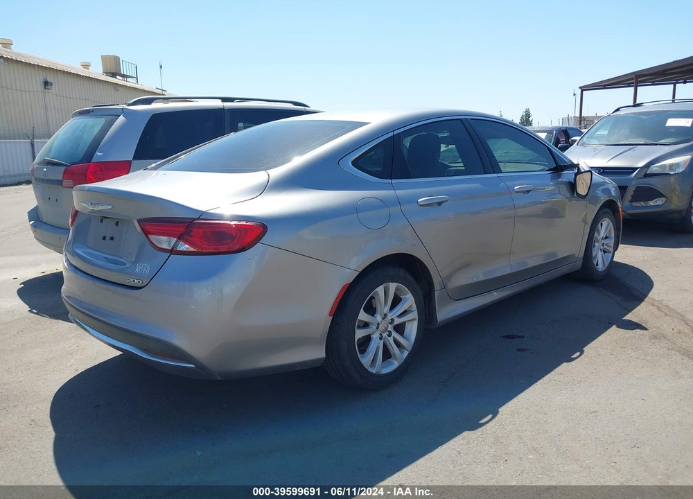 2015 CHRYSLER 200 LIMITED VIN: 1C3CCCAB1FN702284