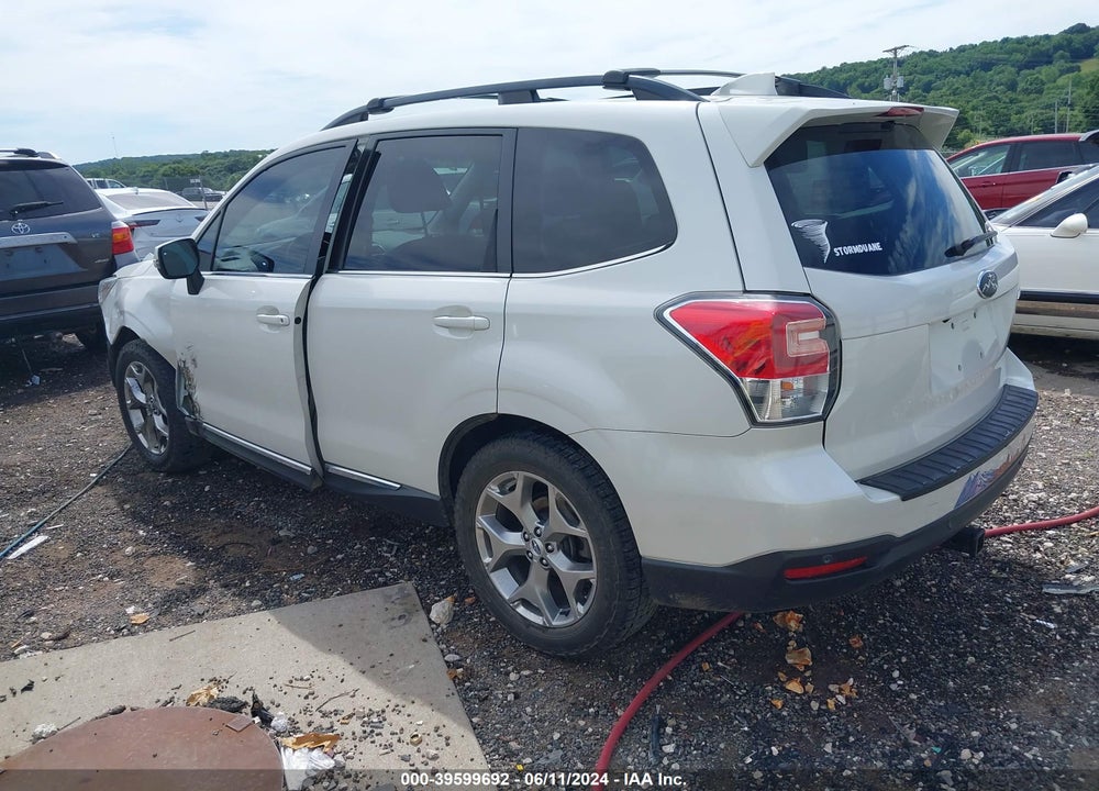 2018 SUBARU FORESTER 2.5I TOURING VIN: JF2SJAWCXJH483448