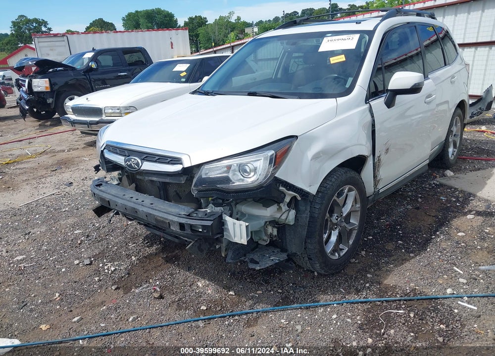 2018 SUBARU FORESTER 2.5I TOURING VIN: JF2SJAWCXJH483448