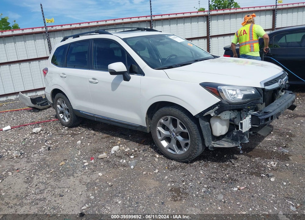 2018 SUBARU FORESTER 2.5I TOURING VIN: JF2SJAWCXJH483448
