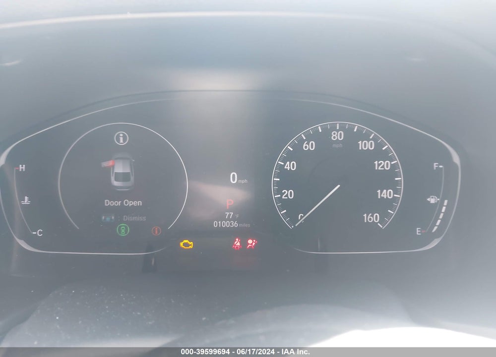 2021 HONDA ACCORD SPORT 2.0T VIN: 1HGCV2F39MA013889