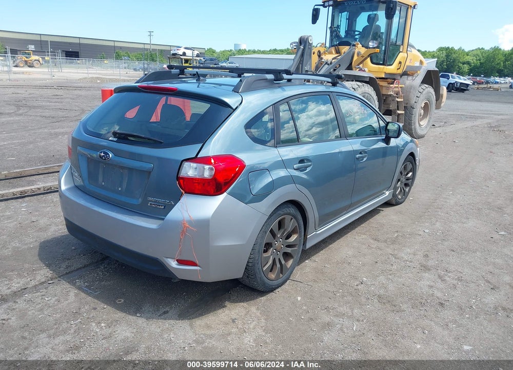 2012 SUBARU IMPREZA 2.0I SPORT LIMITED VIN: JF1GPAR60CH224209