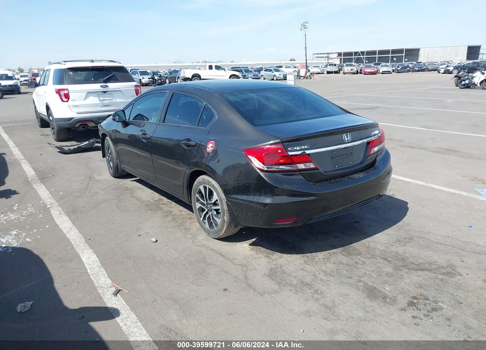 2013 HONDA CIVIC EX VIN: 19XFB2F82DE066429