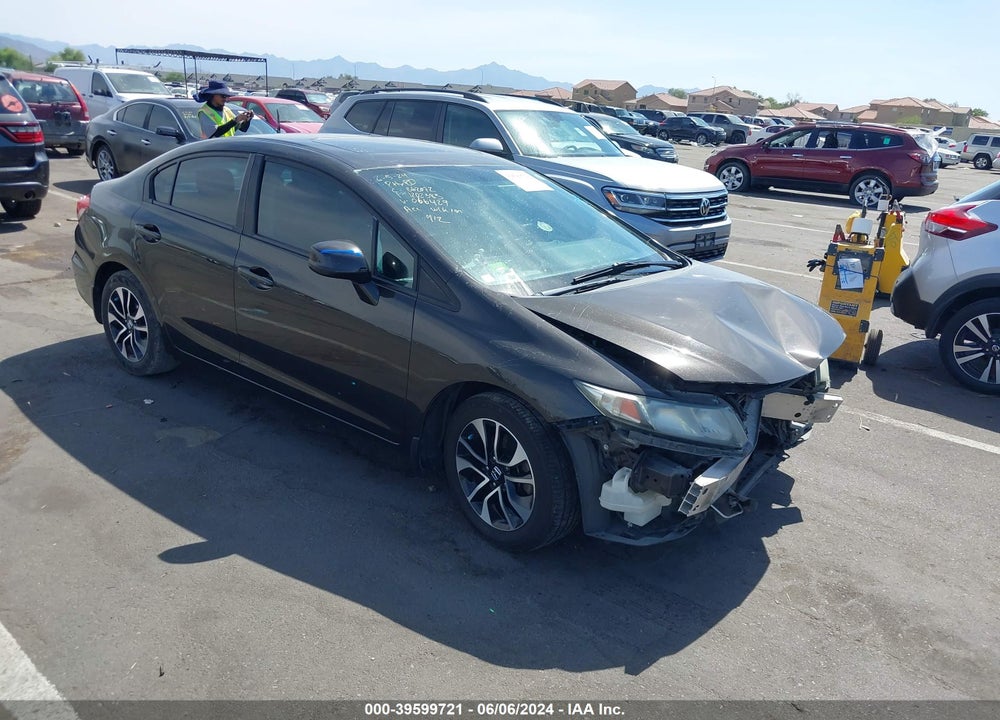 2013 HONDA CIVIC EX VIN: 19XFB2F82DE066429