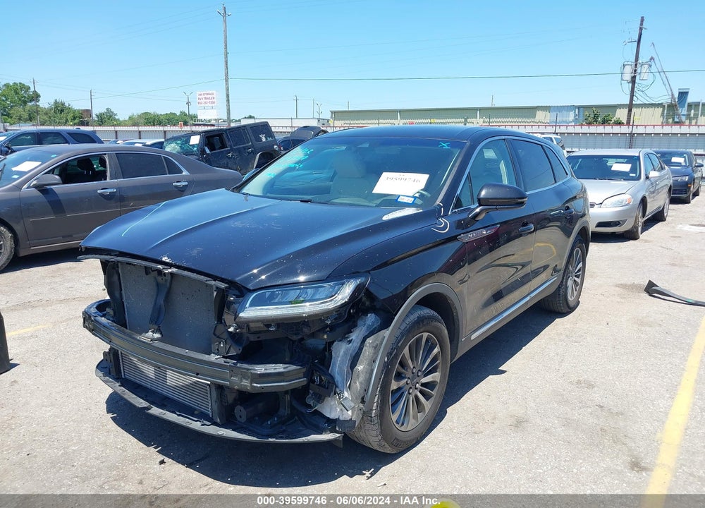 2020 LINCOLN NAUTILUS STANDARD VIN: 2LMPJ6J9XLBL04130
