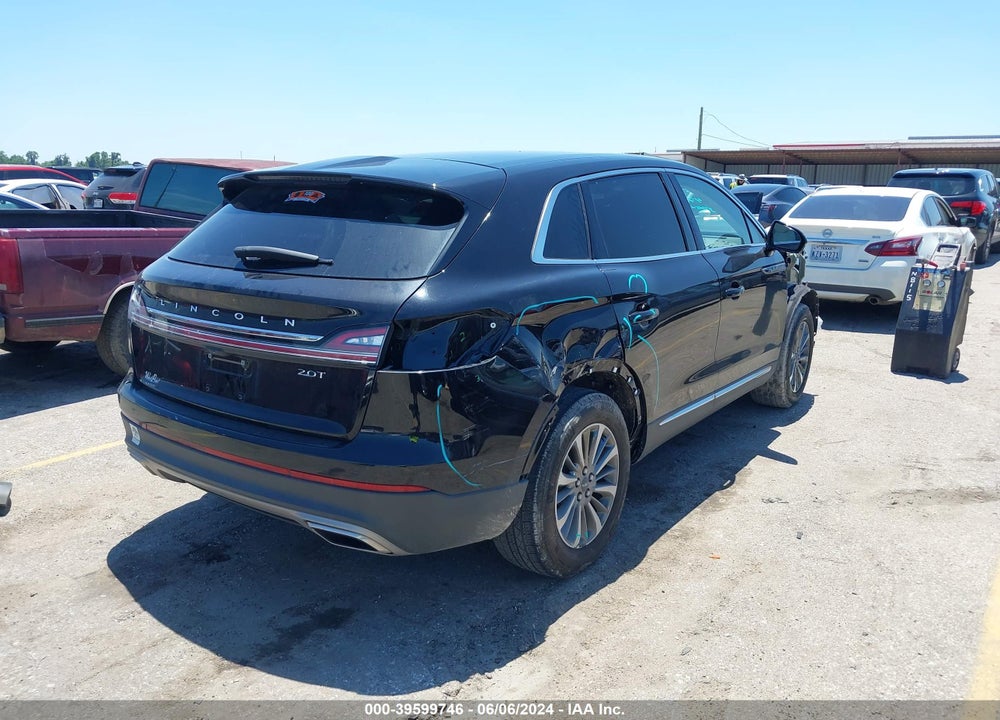 2020 LINCOLN NAUTILUS STANDARD VIN: 2LMPJ6J9XLBL04130