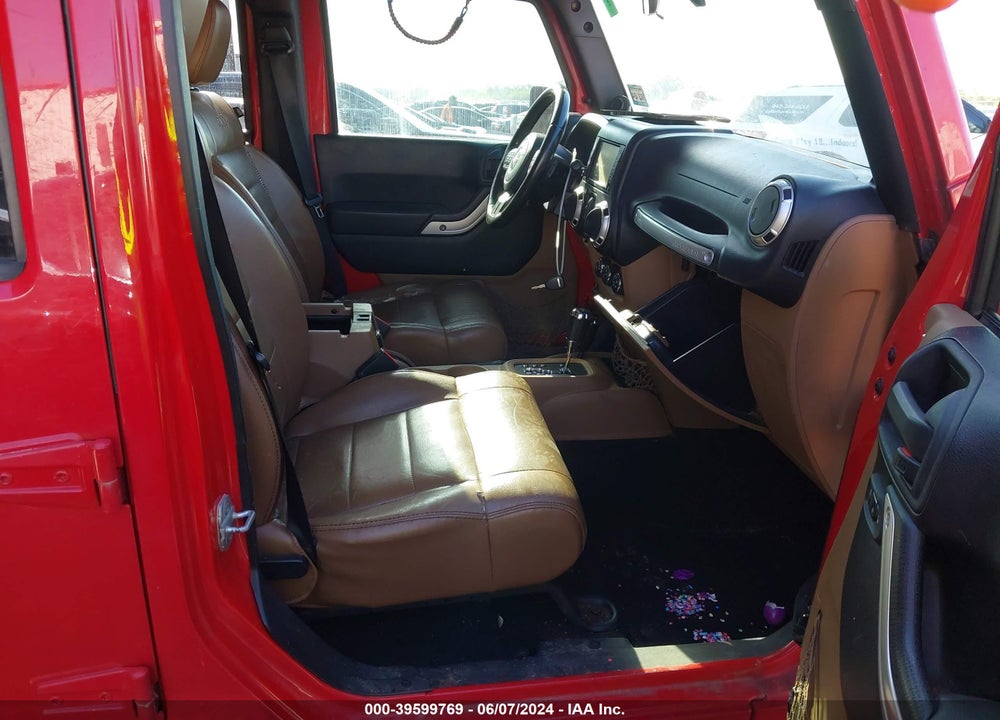 2012 JEEP WRANGLER UNLIMITED SAHARA VIN: 1C4HJWEG1CL149187