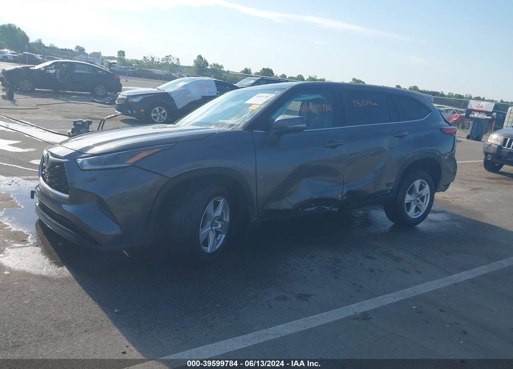 2021 TOYOTA HIGHLANDER L VIN: 5TDCZRBH8MS548454