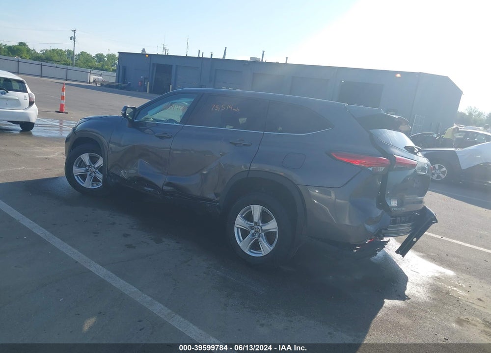 2021 TOYOTA HIGHLANDER L VIN: 5TDCZRBH8MS548454