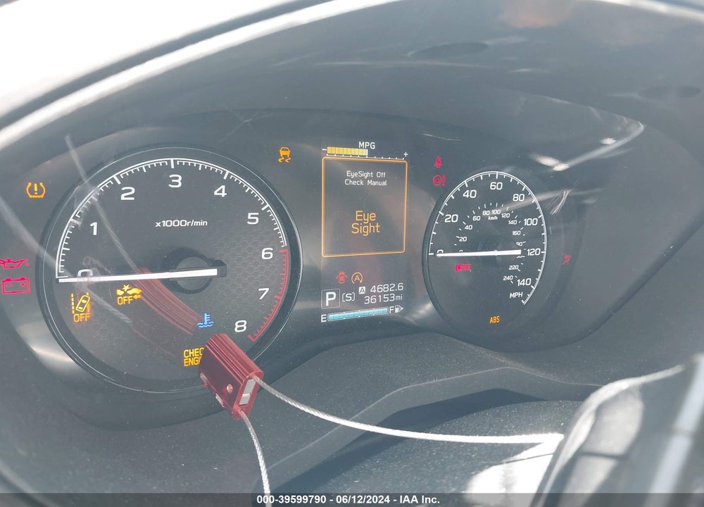 2019 SUBARU FORESTER VIN: JF2SKACC8KH405379