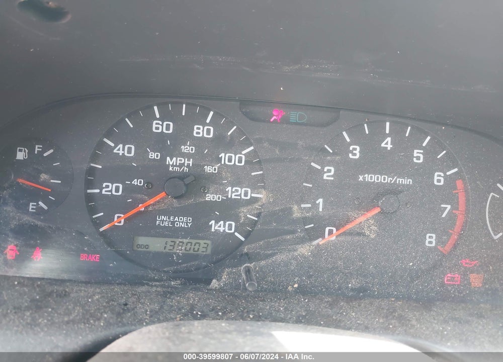 2001 NISSAN ALTIMA GXE VIN: 1N4DL01D91C111257