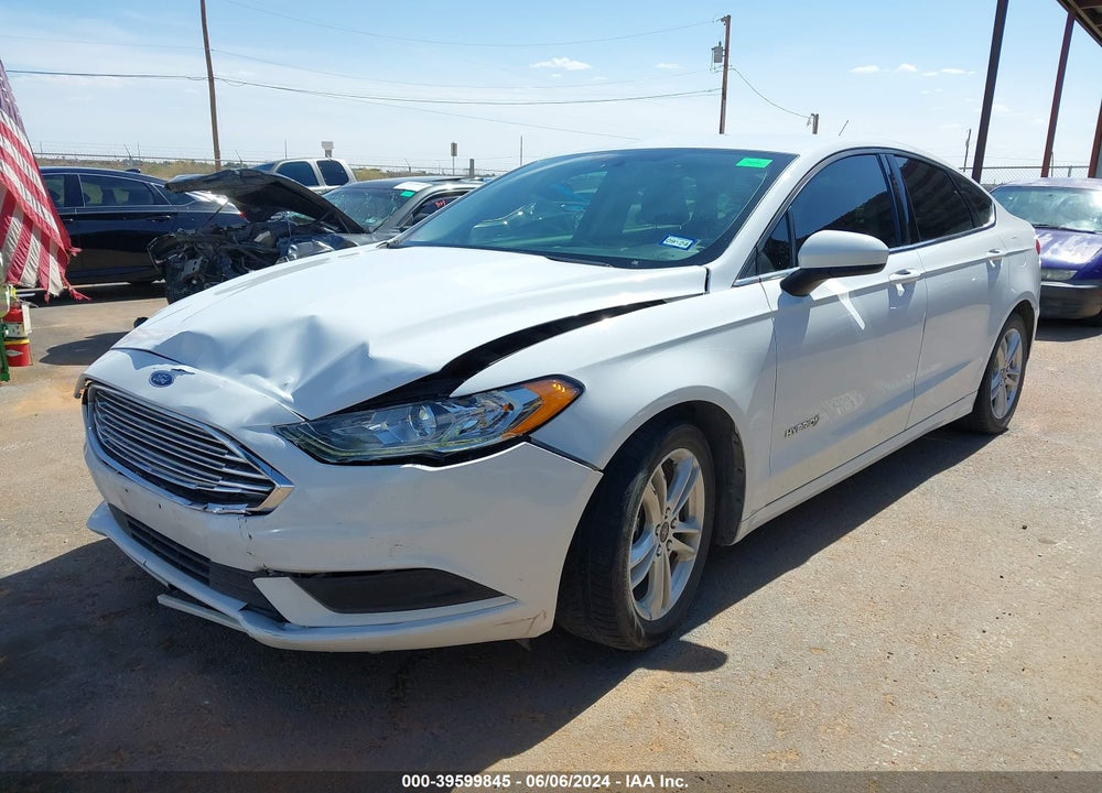2018 FORD FUSION HYBRID SE VIN: 3FA6P0LU3JR172521