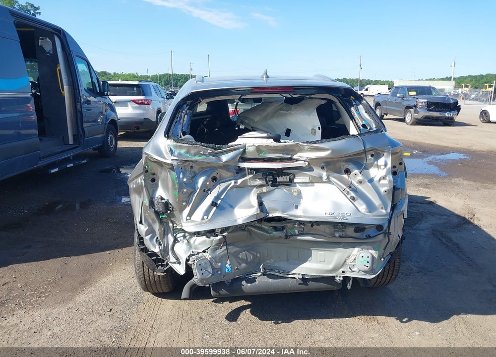 2022 LEXUS NX 350 VIN: JTJAGCEZXN2001965