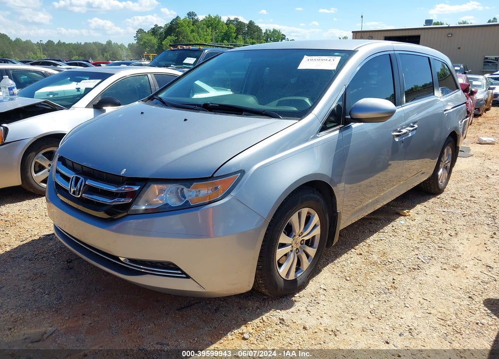 2016 HONDA ODYSSEY SE VIN: 5FNRL5H3XGB146993