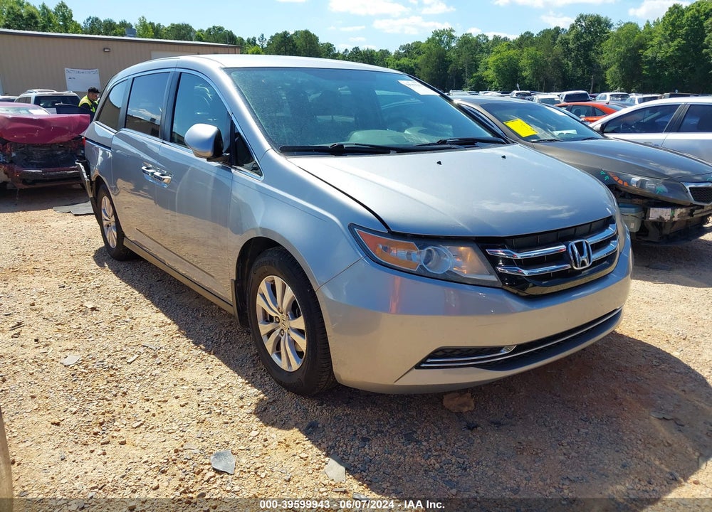 2016 HONDA ODYSSEY SE VIN: 5FNRL5H3XGB146993
