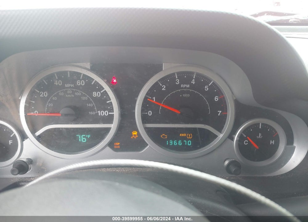 2010 JEEP WRANGLER RUBICON VIN: 1J4HA6D11AL170609