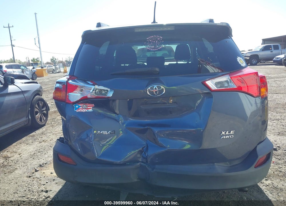 2014 TOYOTA RAV4 XLE VIN: 2T3RFREV6EW189562