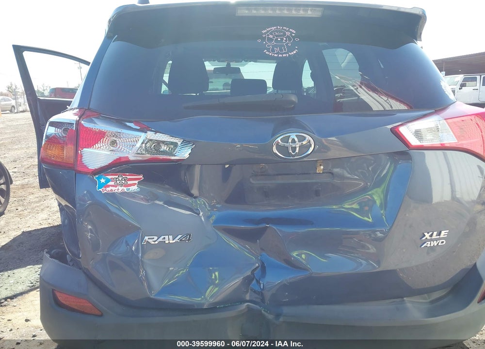 2014 TOYOTA RAV4 XLE VIN: 2T3RFREV6EW189562