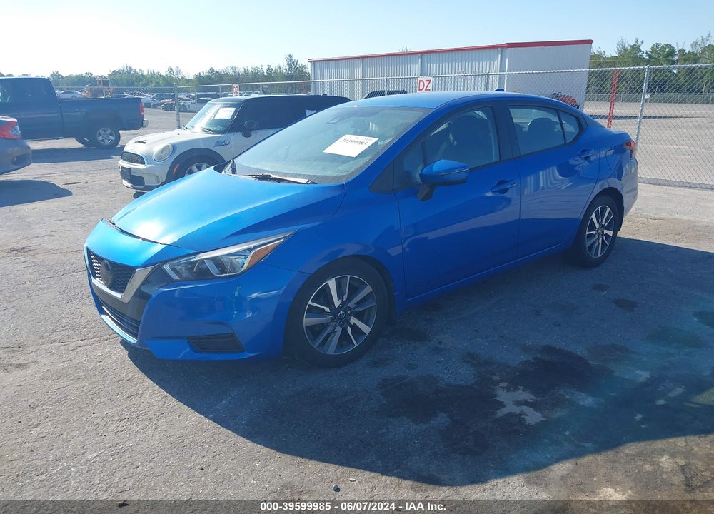 2020 NISSAN VERSA SV XTRONIC CVT VIN: 3N1CN8EV7LL845794