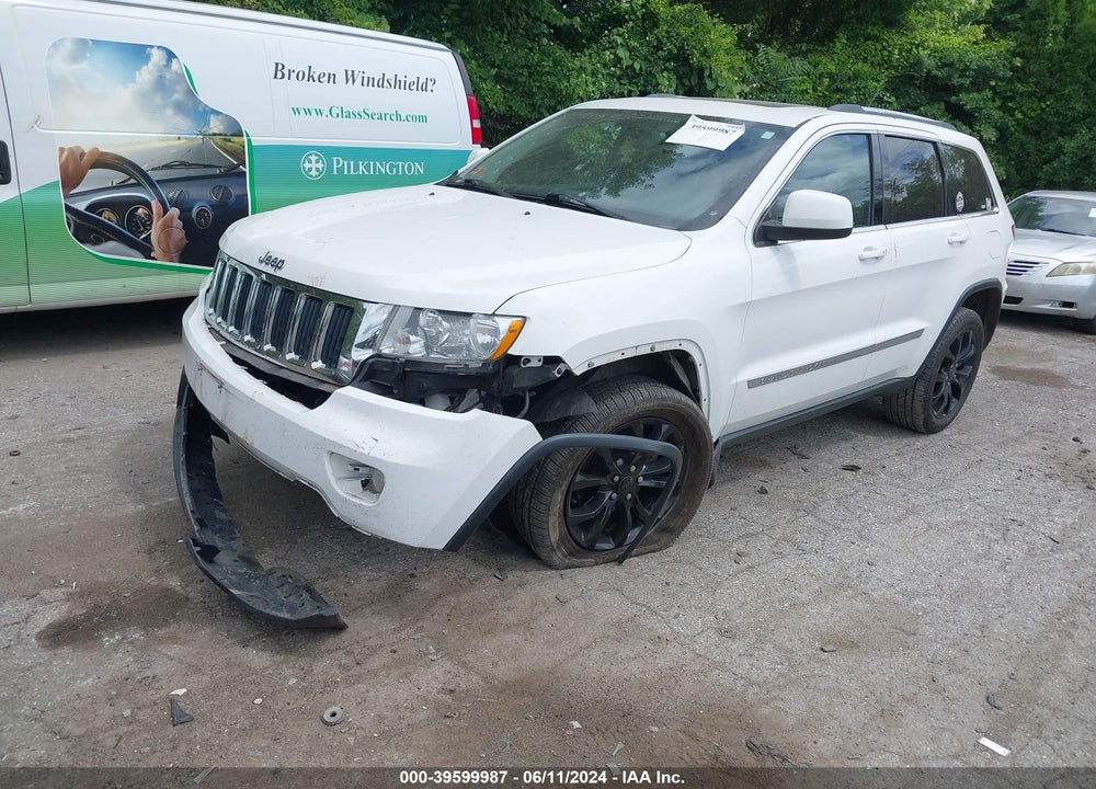 2013 JEEP GRAND CHEROKEE LAREDO VIN: 1C4RJFAGXDC544691