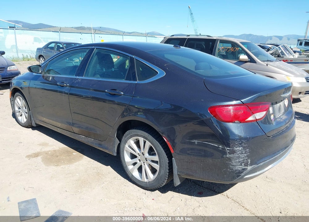 2016 CHRYSLER 200 LIMITED VIN: 1C3CCCAB1GN198062
