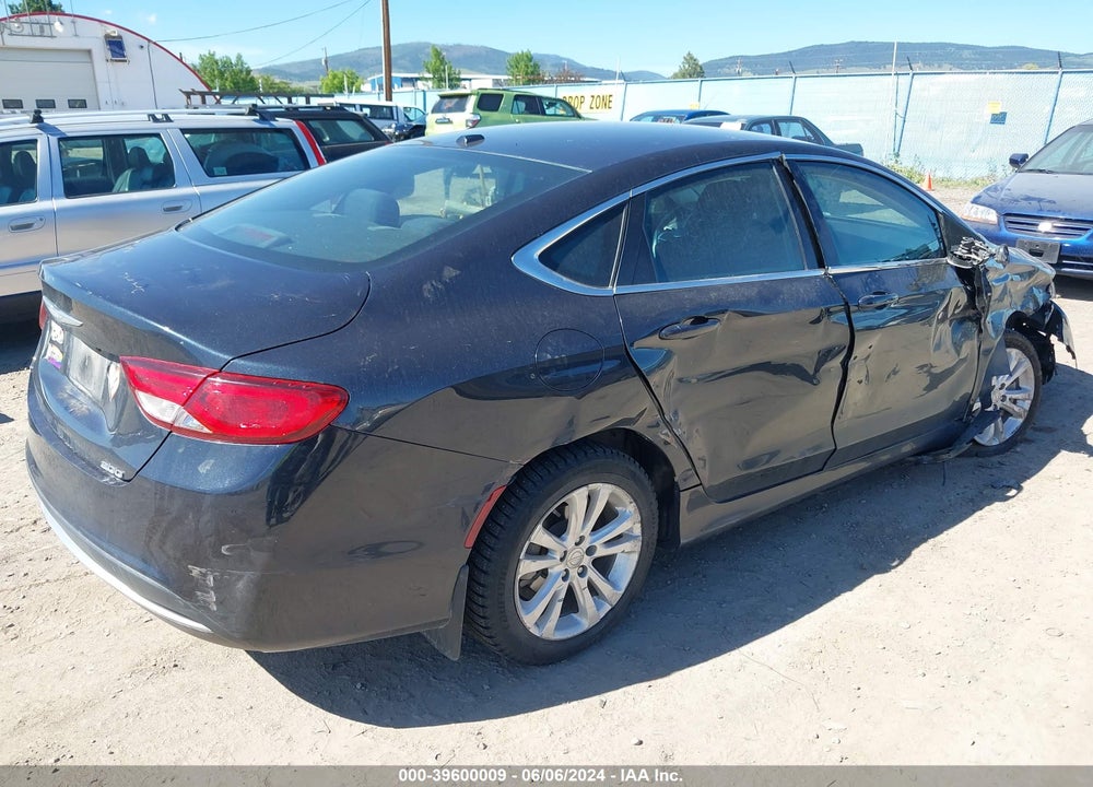 2016 CHRYSLER 200 LIMITED VIN: 1C3CCCAB1GN198062