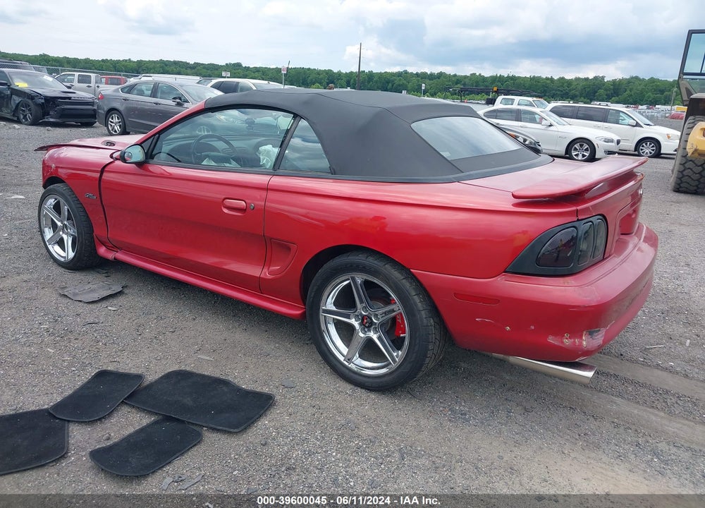 1998 FORD MUSTANG GT VIN: 1FAFP45X1WF218592