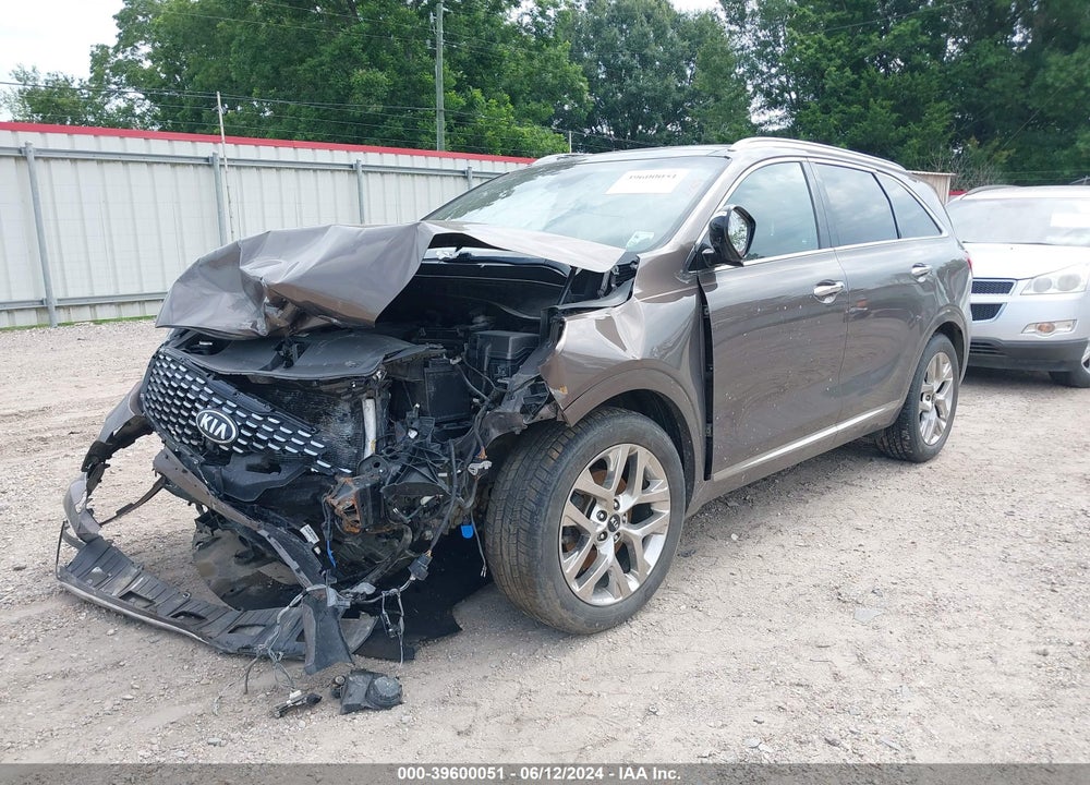 2019 KIA SORENTO 3.3L SXL VIN: 5XYPK4A58KG476004