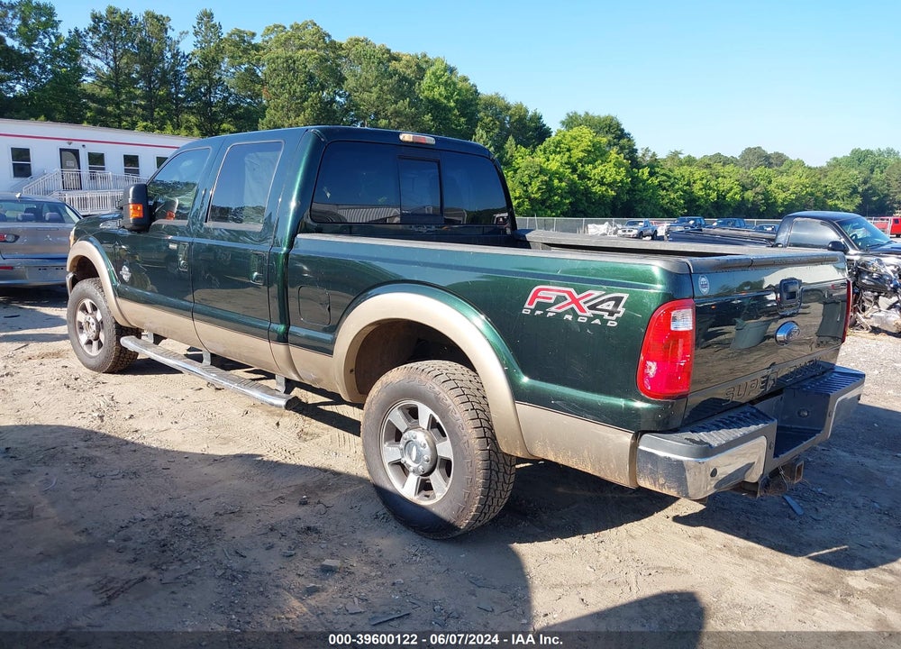 2013 FORD F-250 LARIAT VIN: 1FT7W2BT0DEB55530